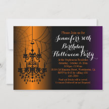 Festa Elegante de Halloween de Birthday Chandelier