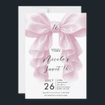 Convite Festa Elegante Doce 16 de Arco em Cascata de Fenda<br><div class="desc">Personalize isto para qualquer evento.</div>