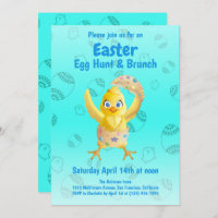 Festa Engraçada, Amarela, de Pintinho Páscoa e Ovo