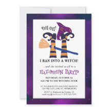 Festa Engraçada de Halloween das Pernas das Bruxas