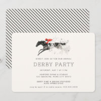 Festa Equestre do Derby do Cavalo de Corrida Moder