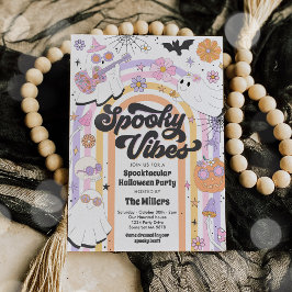 Convite Festa Fantasma do Fantasma do Dia das Bruxas Spook