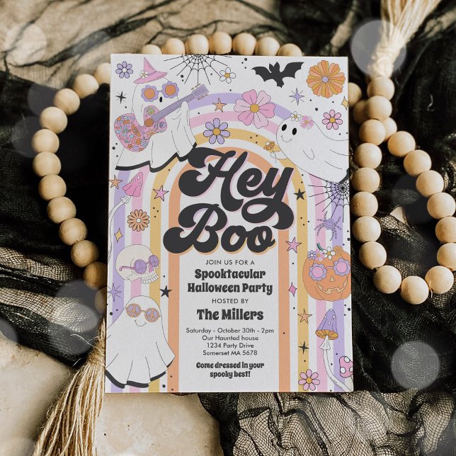 Convite Festa Fantasma do Fantasma do Dia das Bruxas Spook (Criador carregado)