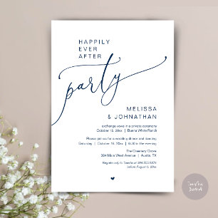 Convite Festa Feliz para Sempre Jantar Romântico de Casame