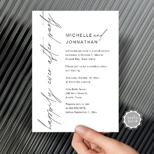 Convite Festa Felizes para Sempre, Jantar de Casamento Int