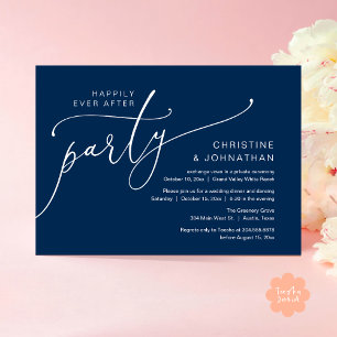 Convite Festa Felizes para Sempre, Jantar de Fuga Dança