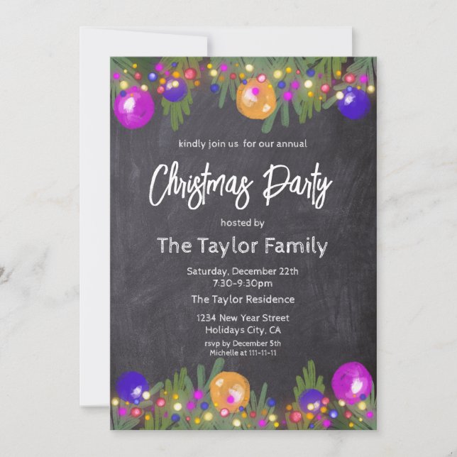 Convite Festa Festiva Festiva De Janto De Férrimas De Nata (Frente)