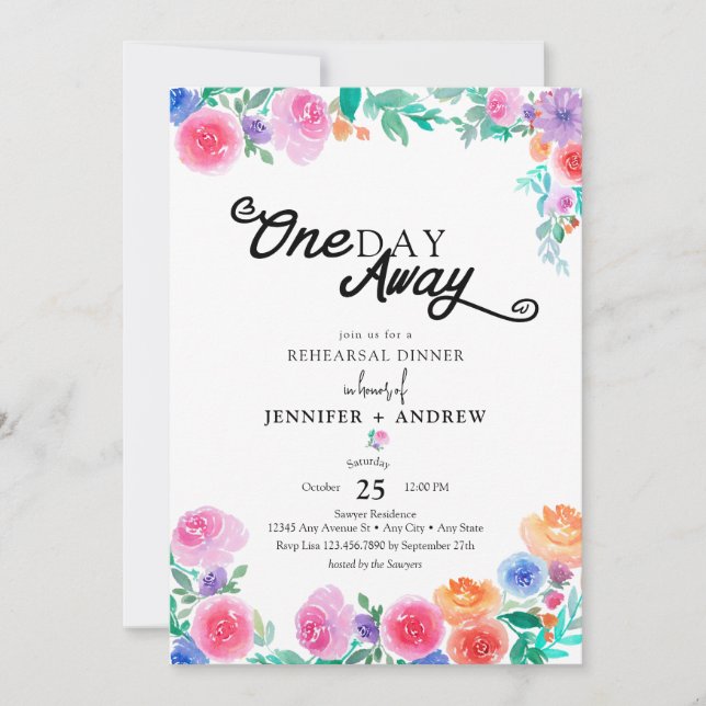 Convite Festa | Flores Mexicanas | Jantar de Ensaios (Frente)