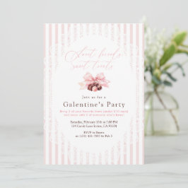Convite Festa Galentine’s das Doçuras