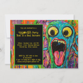 Convite Festa Halloween do Gritar O Rama