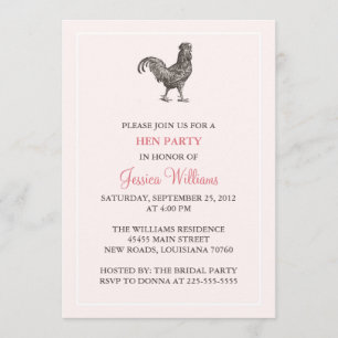 Convite Festa Hen