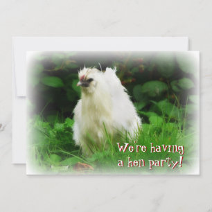 Convite Festa Hen! Convidar para celebração de bachelore