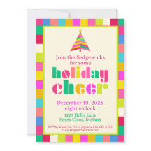 Festa Holiday Cheer Bright Modern Rainbow Strips