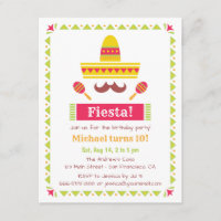 Festa Mexicana de Sombrero e Bigode