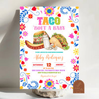 Festa Mexicana Taco sobre um bebê chá de bebê