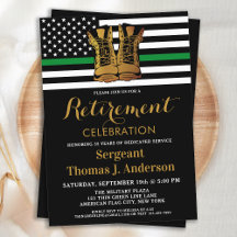 Festa Militar de Reforma em Linha Verde Boot