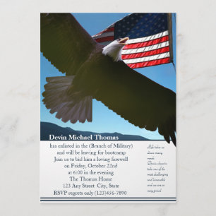 Convite Festa Militar indo embora