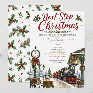 Convite Festa na Estação de Trem de Natal