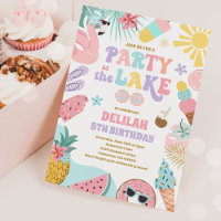 Festa Na Festa de aniversário De CHURRASCO Do Lago