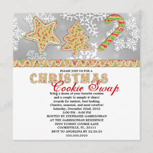 Convite Festa natalícia da troca do biscoito do Natal
