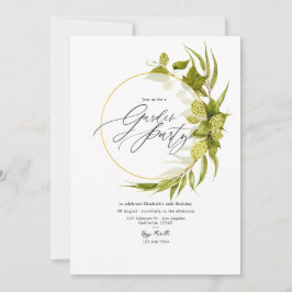 Convite Festa no Jardim da Cerveja Geométrica Salgueiro