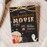 Festa Noite de Cinema de Halloween Spooky