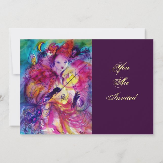 CONVITE FESTA NOTURNA DE MÁSCARAS (Frente)