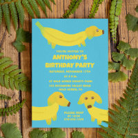 Festa Personalizada de Cães de Banana