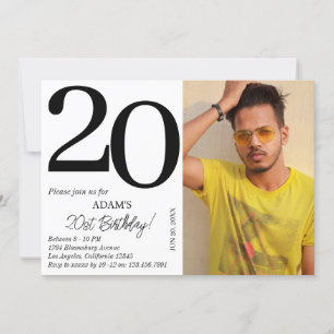 Convite Festa Personalizada de Crianças de Aniversário