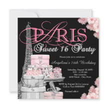 Festa Pink Paris Sweet 16