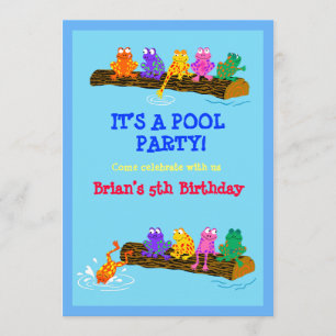 Convite Festa Piscina!