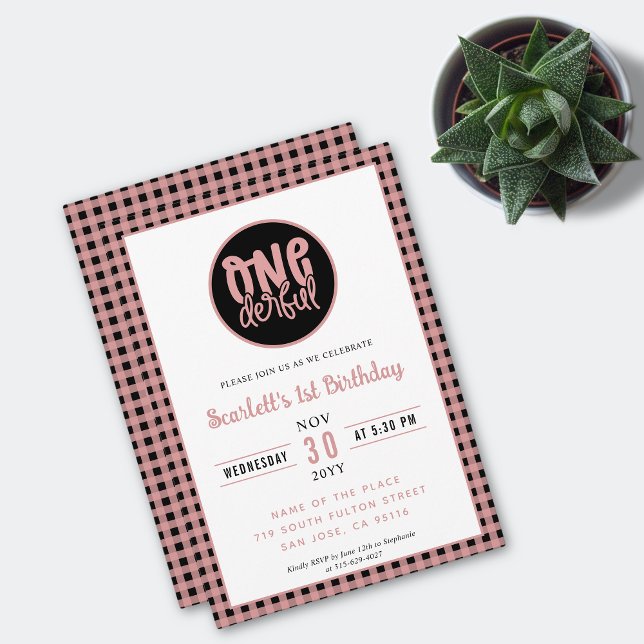 Convite Festa primeiro aniversario, Festa Maravilhosa, Pri (Criador carregado)