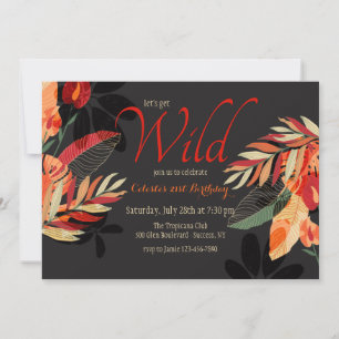 Convite Festa Quente de Verão