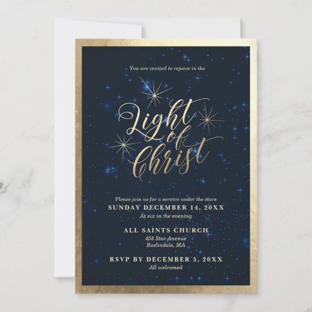 Convite Festa Religiosa  (Frente)