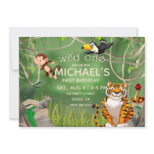 Festa Selva de Um Aniversário Selvagem