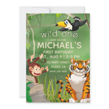 Festa Selva de Um Aniversário Selvagem