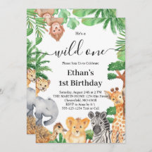 Festa Selvagem Selvagem de Animais Safari