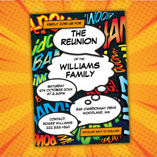 Convite Festa Sindical de Famílias Divertidas