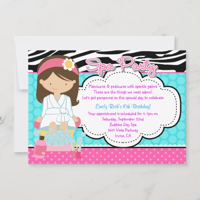 Convite Festa Spa (Frente)