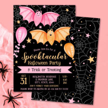 Festa Spooktacular de Halloween e Truque ou Tratam