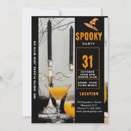 Convite Festa Spooky Halloween
