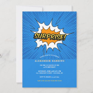 Convite Festa Surpresa