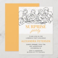 Festa surpresa da família Gold de 53 anos de idade