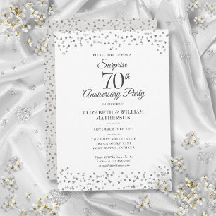 Convite Festa Surpresa de 70 anos de Casamento