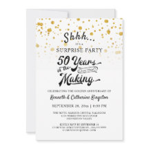 Festa Surpresa de Aniversário de 50 anos Confeite 