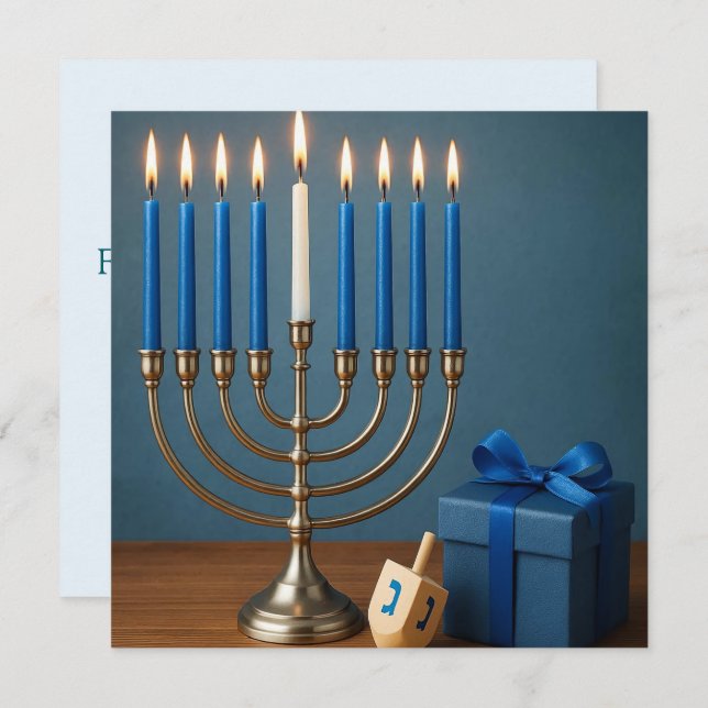 Convite Festival das Luzes e da Alegria (Frente/Verso)