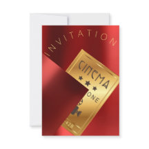 Festival de Cinema Evento Metal Red Ruby Dourado