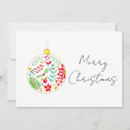 Convite Festive Christmas Ball 