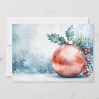 Convite Festive Christmas Ornament