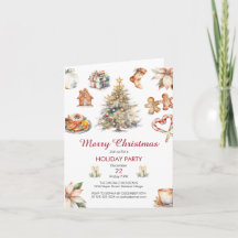 Festivo Watercolor, Festa de Natal